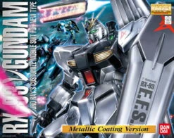 BANDAI GUN80643 GUNPLA MG 1/100 NU GUNDAM METALLIC COATING