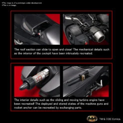 BANDAI DC80179 BATMAN 1989 BATMOBILE 1/35 MODEL KIT -Bandai Boutique 1 35 batmobile batman ver o3