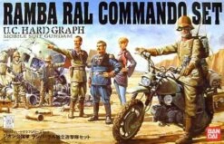 BANDAI GUN22963 GUNPLA UCHG 1/35 ZEON RAMBA RAL COMMANDO SET