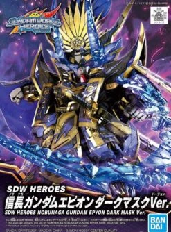 BANDAI GUNPLA SDW HEROES NOBUNAGA GUNDAM EPYON DARK MASK