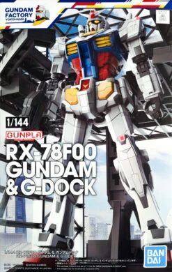BANDAI 1/144 RX-78F00 Gundam & G-Dock