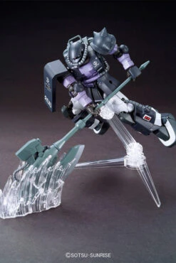 BANDAI GUN37931 GUNPLA HG 1/144 ZAKU II MS-06R-1A ORTEGA CUSTOM -Bandai Boutique 37931f