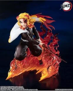 BANDAI Demon Slayer Kimetsu No Yaiba Figuarts Zero Demon Slayer: Kimetsu No Yaiba - Kyojuro Rengoku Flame Hashira -Bandai Boutique 71snyeyi7sl ac sl1500