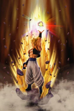 BANDAI DBZ FIGUARTS ZERO SUPER SAIYAN GOGETA FUSION REBORN 28cm -Bandai Boutique 73117