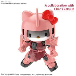 BANDAI GUN74210 SD CROSS SILHOUETTE HELLO KITTY CHAR ZAKU 2 -Bandai Boutique 74210
