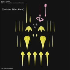 BANDAI GUN74515 GUNPLA RG 1/144 ZEONG WITH SHOTING EFFECT SET -Bandai Boutique 74515d