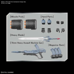 BANDAI GUN75674 GUNPLA MG 1/100 MOBILE GINN -Bandai Boutique 75674e