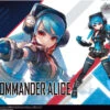 BANDAI ATTACK GIRL GUN LADY COMMANDER ALICE -Bandai Boutique 78725