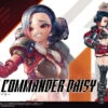 BANDAI ATTACK GIRL GUN LADY COMMANDER DAISY -Bandai Boutique 78728