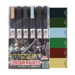 BANDAI GUNDAM MARKER AMS-127 MSV SET -Bandai Boutique 87142