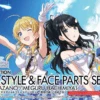 BANDAI 30MS Option Hair Style & Face Parts Set (Kazano Hiori / Hachimiya Meguru) -Bandai Boutique bans65704 0