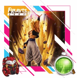 BANDAI DBZ FIGUARTS ZERO SUPER SAIYAN GOGETA FUSION REBORN 28cm