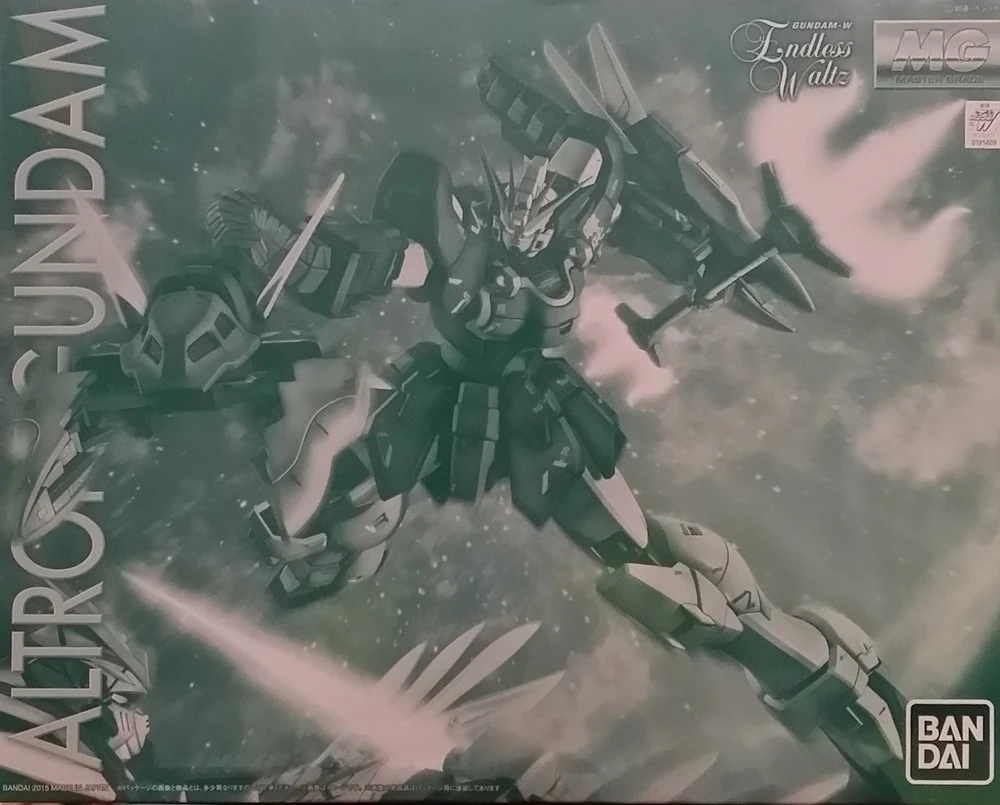 BANDAI GUNPLA MG 1/100 XXXG-01S2 ALTRON GUNDAM EW 3 BANDAI GUNPLA MG 1/100 XXXG-01S2 ALTRON GUNDAM EW