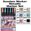 BANDAI GUNPLA MARKER GUNDAM SET METALLIC -Bandai Boutique gms121 gundam marker metallic set set of 6