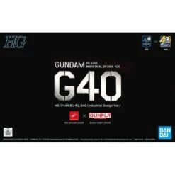 BANDAI GUN69330 GUNPLA HG 1/144 GUNDAM G40 INDUSTRIAL DES VER