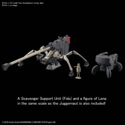 BANDAI ES75684 HG 1/48 JUGGERNAUT LONG RANGE CANNON -Bandai Boutique hg juggernaut long range cannon o3