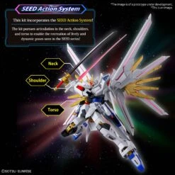 BANDAI HGCE 1/144 Mighty Strike Freedom Gundam -Bandai Boutique hg mighty strike freedom gundam o3