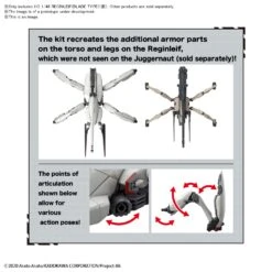 BANDAI 86 - EIGHTY SIX HG 1/48 Reginleif (Blade Type) (Shin Use) -Bandai Boutique hg reginleif blade type o2