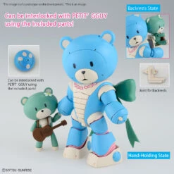 BANDAI GUNDAM BUILD MULTIVERSE HGBM 1/144 Beargguy Ohana & Aloharo Set -Bandai Boutique hgbm beargguy ohana and aloharo set o4