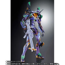 BANDAI EVANGELION METAL BUILD EVA-01 TEST TYPE METALLIC 22CM -Bandai Boutique mb eva 01 test type eva2020 1