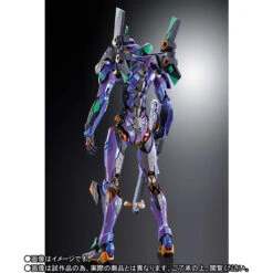BANDAI EVANGELION METAL BUILD EVA-01 TEST TYPE METALLIC 22CM -Bandai Boutique mb eva 01 test type eva2020 2