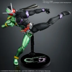 BANDAI KAM75685 MG FIG RISE ART KAMEN RIDER DOUBLE CYCLONE JOKER -Bandai Boutique mgfrsa kamen rider double o3