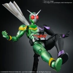 BANDAI KAM75685 MG FIG RISE ART KAMEN RIDER DOUBLE CYCLONE JOKER -Bandai Boutique mgfrsa kamen rider double o4
