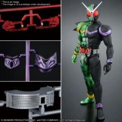BANDAI KAM75685 MG FIG RISE ART KAMEN RIDER DOUBLE CYCLONE JOKER -Bandai Boutique mgfrsa kamen rider double o6