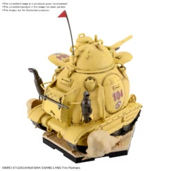 BANDAI 1/35 SAND LAND Royal Army Tank Corps No. 104 -Bandai Boutique sand land 1 35 sand land tank 104 o2