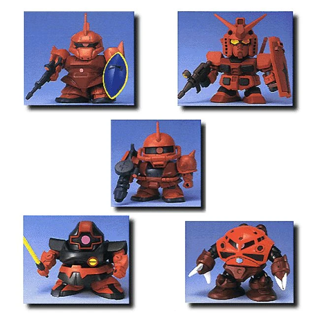 BANDAI SD BB Senshi - GG Char's Custom MS Collection (5 SD Models) 4 BANDAI SD BB Senshi - GG Char's Custom MS Collection (5 SD Models) – Image 2