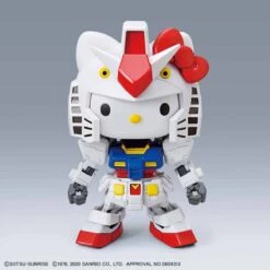 BANDAI GUN70469 SD HELLO KITTY/GUNDAM RX-78-2 EX STAND -Bandai Boutique sdex hello kitty rx782 8