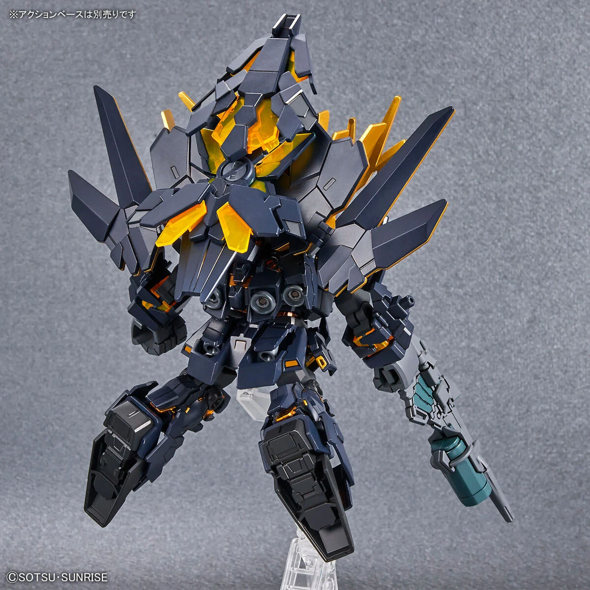BANDAI SD Gundam Cross Silhouette Unicorn Gundam 02 Banshee (Destroy Mode) & Banshee Norn Parts Set 12 BANDAI SD Gundam Cross Silhouette Unicorn Gundam 02 Banshee (Destroy Mode) & Banshee Norn Parts Set – Image 10