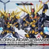 BANDAI SD Gundam Cross Silhouette Unicorn Gundam 02 Banshee (Destroy Mode) & Banshee Norn Parts Set -Bandai Boutique sdgcs19 banshee destroy and norn parts set boxart