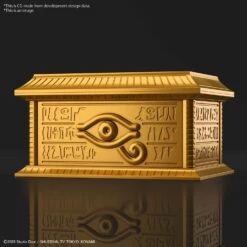 BANDAI YU-GI-OH SARCOPHAGUS FOR MILLENNIUM PUZZLE -Bandai Boutique ultimagear gold sarcophagus for millennium puzzle o1