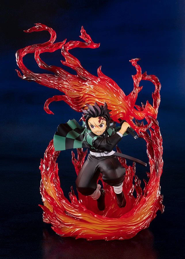 BANDAI DEMON SLAYER: KIMETSU NO YAIBA STATUETTE PVC FIGUARTSZERO KAMADO TANJIRO (HINOKAMI KAGURA) 21 CM 6 BANDAI DEMON SLAYER: KIMETSU NO YAIBA STATUETTE PVC FIGUARTSZERO KAMADO TANJIRO (HINOKAMI KAGURA) 21 CM – Image 4