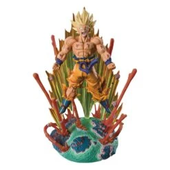 BANDAI Dragon Ball Z Statuette PVC FiguartsZERO (Extra Battle) Super Saiyan Son Goku -Are You Talking About Krillin?!!!!!- 27 Cm